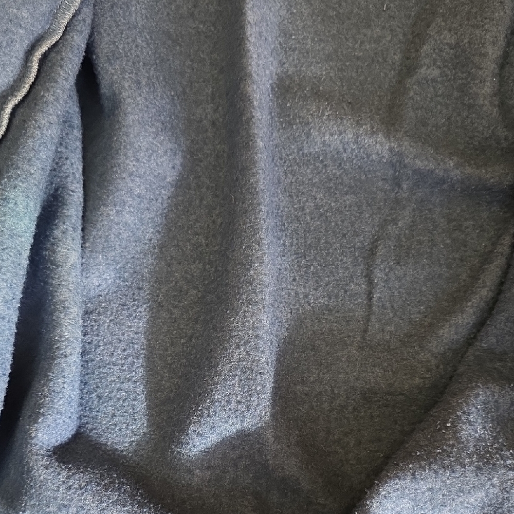 O'Neill Size Large Zip-Up Fleece Sweatshirt Hoodie Heathered Gray Surf - Picture 13 of 14